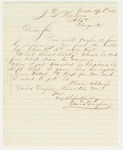 1863-04-06 David Dresser requests information on Lieutenant Libby of Company H by David Dresser
