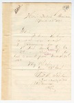 1863-04-16  Colonel Tilden acknowledges commissions for Smith and Bisbee