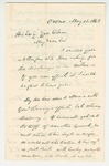 1863-05-13  Israel Washburn, Jr. recommends his son for promotion