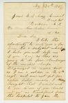1863-05-30  Albion Bailey requests transfer to the Invalid Corps