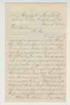 1863-06-07 Captain Daniel Marston writes Governor Coburn about concerns with Maxfield's drinking and unsuitability for promotion over Coston by Daniel Marston