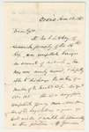 1863-06-12  Israel Washburn, Jr. recommends Ira S. Libbey for commission