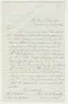 1863-07-17 Major Leavitt informs Adjutant General Hodsdon that Nathaniel Coston's commission has been withheld by Archibald Leavitt