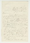 1863-07-29 A. Leavitt writes regarding Lieutenant Coston by A. D. Leavitt