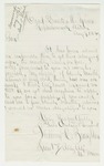 1863-08-09  Lieutenant / Acting Adjutant William Broughton requests monthly returns
