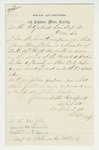 1863-08-21 F.C. Scott of the 5th Regiment, Massachusetts Calvary inquires about aid for family of James Houghlehan by F. C. Scott