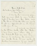 1863-09-04   Israel H. Washburn requests position in new cavalry regiment
