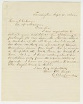 1863-09-11 Surgeon Charles Alexander requests furlough on behalf of Levi M. Moore by Charles Alexander