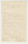 1863-10-10 Lt. Colonel Farnham writes General Hodsdon regarding annual returns by Augustus B. Farnham