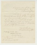 1864-03-27  Lieutenant Colonel Farnham recommends Captain Daniel Marston for promotion