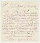 1864-05-25 H.C. Decker writes requesting a furlough for his wounded brother Greenlief E. Decker by H. C. Decker