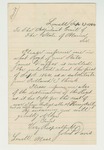1864-09-27 John Davis requests information about James Duffer's assigned regiment by John Davis