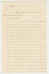 1864-10-05 Noah Woods requests certification that Lieutenant George W. Edwards is dead by Noah Woods