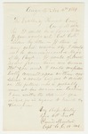 1864-11-04  Captain Marston requests promotion to Major