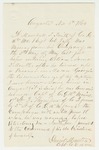 1864-11-04 Captain Marston writes regarding the promotion of Lt. Marshall Smith over Lt. Thompson by Daniel Marston
