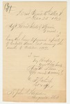 1864-12-25 Colonel Tilden forwards report of enlisted men lost during October 1864 by Charles W. Tilden