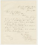 1865-01-20 Colonel Tilden recommends Davies, Parker, and Mower for promotion by Charles W. Tilden