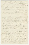 1865-01-21 Sarah Hanley inquires if her son John was enlisted by Sarah Hanley