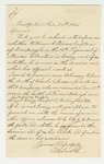 1865-01-26 O.H. Smith inquires about welfare of William A. Stevens of Company E, and about the death of Charles E. James in 1863 by O. H. Smith
