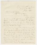 1865-01-31 Colonel Tilden recommends appointment of Reverend John Mitchell as chaplain by Charles W. Tilden