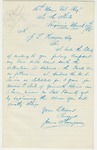 1865-03-11  James Thompson requests his bounty payment as a substitute for Marcus L. Soule