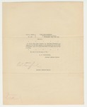 1865-05-18 Special Order 238 discharging Albert Hoyt of Company H by War Department