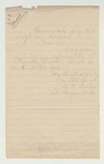1865-07-12 Surgeon William W. Eaton seeks information on Timothy Fowler of Company K by William W. Eaton