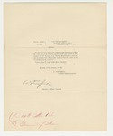 1865-07-11 Special Order 393 confirming court martial and dishonorable discharge of George W. Layton by War Department