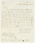 1865-10-17 James H. Macomber requests information on the death of Charles E. Rodgers of Company F by James Macomber