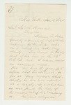 1865-11-13  Thomas H. Hubbard inquires about payment for William St. John