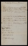 1861-06-28 Josiah Drummond and others recommend John S. White for a commission by Josiah Hayden Drummond