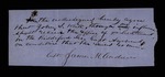 1861 (circa June) - Captain James Andrews recommends John S. White for 2nd Lieutenant in the Biddeford Company by James Andrews