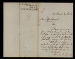 1861-11-23 Charles B. Merrill remarks on the possible resignation of Lieutenant Colonel Hayden by Charles B. Merrill