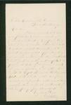Undated - P. Billing requests a promotion to 2nd Lieutenant of Company A