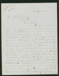 Undated (circa 1865) - George H.M. Barrett writes for discharge papers for John H. Rollins