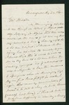 1861-08-26 Louis Cowan writes Adjutant General Hodsdon regarding recruitment by Louis O. Cowan
