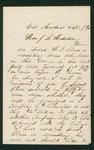 1861-09-07 Phineas Foster, Jr. inquires about enlistments by Lieutenant W. Chase by Phineas Foster Jr.
