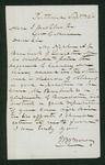 1861-09-12 Recommendation for A.J. Burbank for position in the cavalry