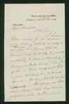 1861-09-16   Louis Cowan informs General Hodsdon of his authority to recruit for the regiment