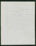 1861-09-16 Fred E. Shaw recommends Charles Crosby for recruiting position by Fred E. Shaw