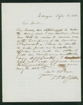 1861-09-11 William H. McCrillis recommends Charles S. Crosby for a commission by W. H. McCrillis