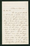 1861-09-20  Charles Hamlin writes Governor Washburn regarding recruitment progress