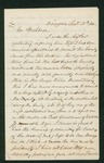 1861-09-21 Louis Cowan writes Governor Washburn regarding the quality of recruits by Louis O. Cowan