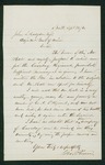 1861-09-21 George Prince and Mr. Hall wish permission to recruit for the cavalry by George Prince