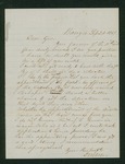 1861-09-24 D. Webster inquires about a commission by D. Webster