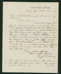 1861-09-25 C.J. Talbot recommends D.P. Stowell for Lieutenant Colonel of the 1st Maine Cavalry by C. J. Talbot
