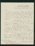1861-09-27 Jedediah Jewett recommends David P. Stowell for Lieutenant Colonel by Jedediah Jewett
