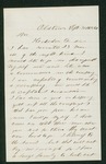 1861-09-30  George Weston reports to General Hodsdon that he has recruited 23 men and requests a captain's commission