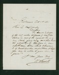 1861-10-01 N.A. Farwell recommends Samuel C. Lovejoy for position as hospital steward by N. A. Farwell
