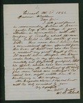 1861-10-03 W.C. Clark recommends Julius M. Leuzarder for a commission by W. C. Clark